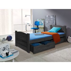 MebloBed Postel Róma 90x200 cm (Š 97 cm, D 208 cm, V 67 cm), Bílý akryl, Bílý akryl, bez matrací