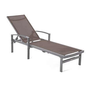 Home&Garden Lehátko Caravela Silver / Taupe