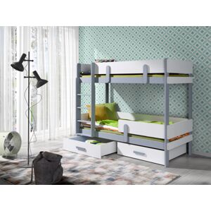 MebloBed Patrová postel Ettore s úložným prostorem 80x180 cm