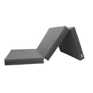 e-matrace.com Skládací matrace pro hosty šedá 10 cm