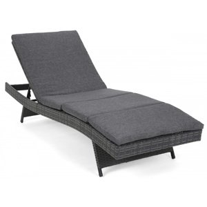 Home&Garden Zahradní lehátko Bora Bora Grey / Grey Melange