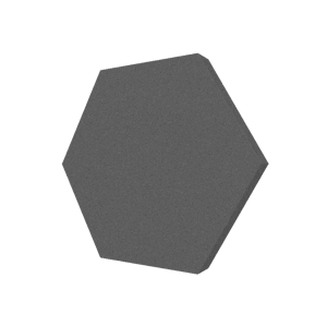 Mega-acoustic Absorpční panel HoneyFoam grafit 5 cm