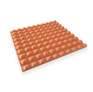 AMBRILO Akustická pěna čokoláda oranžová 3 cm