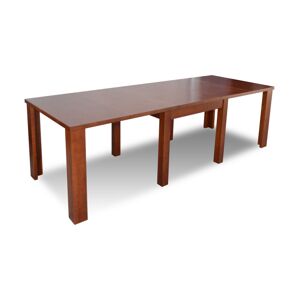Roberto Rozkládací jídelní stůl S24 90x90/330 cm, Dub Tmavý, Dub Lancelot