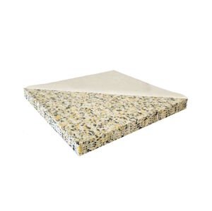 AMBRILO Samolepící lisovaná akustická pěna 140 kg/m3 - 50x50x5 cm