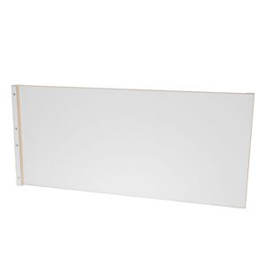 AMBRILO Skluzavka / lezecká deska bílá MDF pro Montessori houpačku XXL 6v1