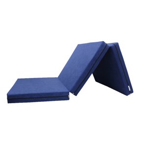 e-matrace.com Skládací matrace pro hosty modrá 10 cm