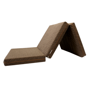 e-matrace.com Skládací matrace Deluxe Chocolate - 90x195x10 cm