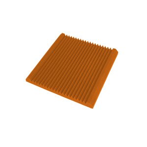 Mega-acoustic Akustická pěna premium V-profil oranžová