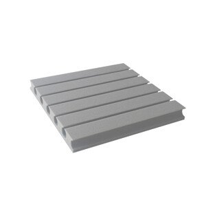 Mega-acoustic Akustická pěna premium PM-3 šedá 45x45x6 cm