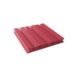 Mega-acoustic Akustická pěna premium PM-3U červená 45x45x6 cm