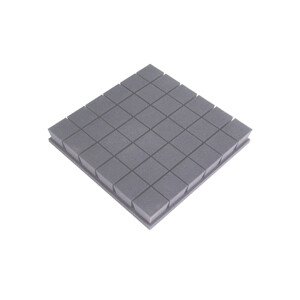 Mega-acoustic Akustická pěna premium PM-K šedá 50x50x7 cm