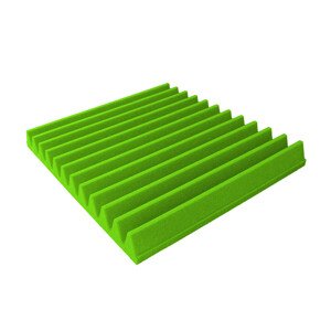 Mega-acoustic Akustická pěna premium Trapez zelená 30x30x7 cm