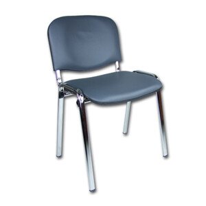 Konferenční židle ISO eko-kůže CHROM