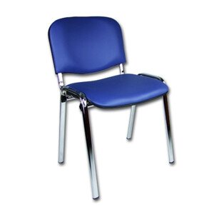 Konferenční židle ISO eko-kůže CHROM