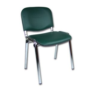 Konferenční židle ISO eko-kůže CHROM