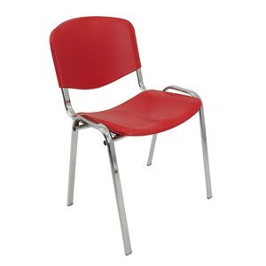 Konferenční plastová židle ISO CHROM