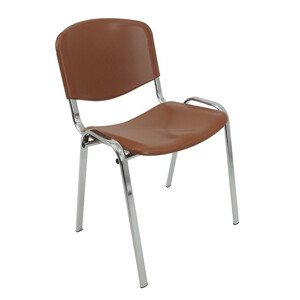 Konferenční plastová židle ISO CHROM