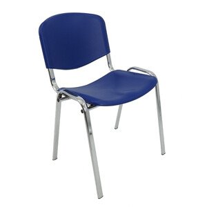 Konferenční plastová židle ISO CHROM