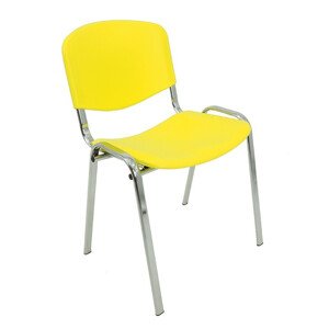 Konferenční plastová židle ISO CHROM