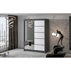 Velká šatní skříň MILAN III 150 cm