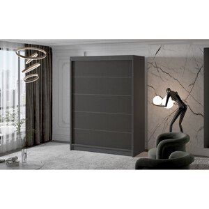 Velká šatní skříň MILAN IV 150 cm