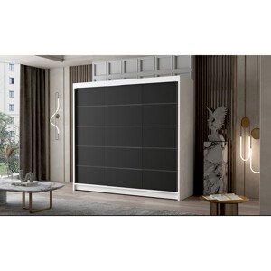 Velká šatní skříň PALERMO VII 200 cm