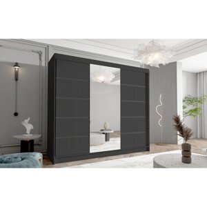 Velká šatní skříň DAVOS VI 250 cm