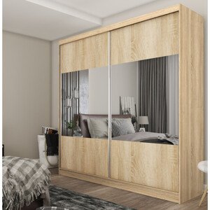 Kvalitní Šatní Skříň Celeste 200 cm