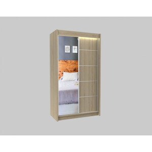 Kvalitní Šatní Skříň Makira 120 cm