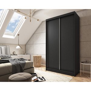 Kvalitní Šatní Skříň bez zrcadla 120 cm