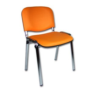 Konferenční židle ISO eko-kůže CHROM