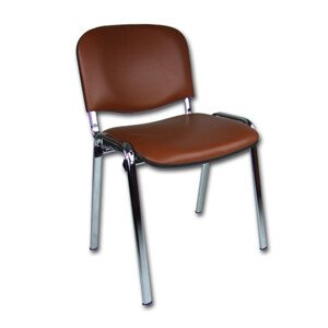 Konferenční židle ISO eko-kůže CHROM