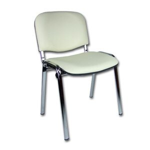 Konferenční židle ISO eko-kůže CHROM