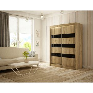 Kvalitní Šatní Skříň Solit 120 cm
