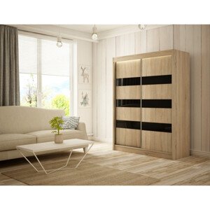 Kvalitní Šatní Skříň Solit 120 cm