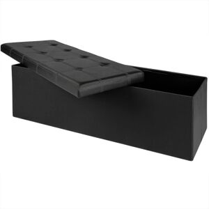 Úložný box černý - 114 x 40 x 40 cm
