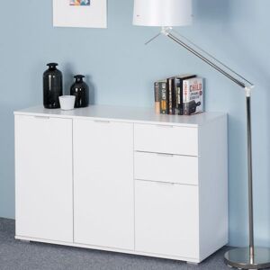 Komoda Alba - bílá 107 x 74 x 35cm