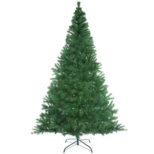 Umělý vánoční stromeček 240cm + stojan - zelený