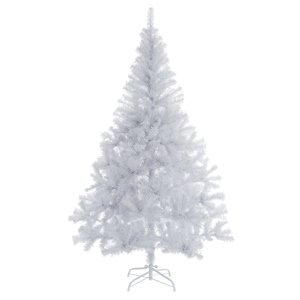 Umělý vánoční stromeček 150 cm - bílý