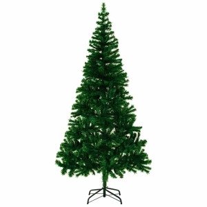 Umělý vánoční stromeček 180 cm + světelný řetěz