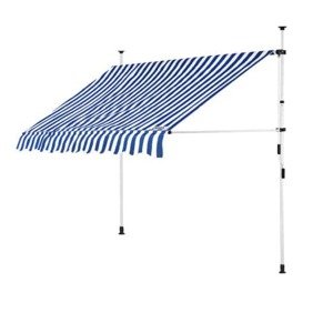 Markýza modře bílá - 200 cm