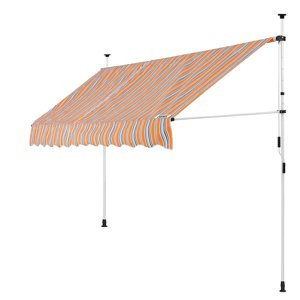 Markýza oranžovo modrá - 400cm
