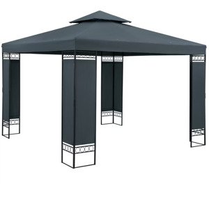 Zahradní altán Lorca 3x3 m - antracit