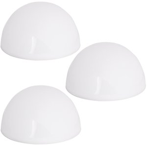 Sada 3 LED solární světla půlkruhové
