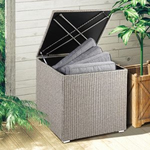 Úložný box 75x75x70 cm - béžová