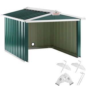 Garáž pro robotickou sekačku 86x100x63cm - zelená