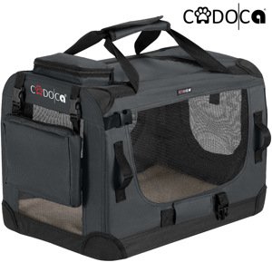 Přenosná taška pro psa S 50x34x36cm - antracit
