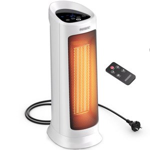 Ventilátorový ohřívač 2000 W - bílý