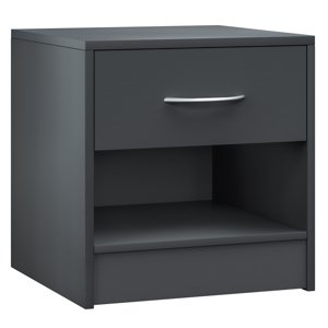 Noční stolek Kiel 41x39x28cm - antracit